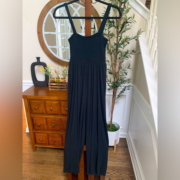 Isabel XS maternity black strappy jumpsuit - Picture 4 of 4